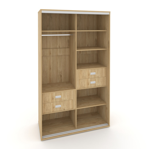 Корпус 2-х секционного шкафа высокого L=1300мм Maris SH.K2-3.1 K5 фото 4 Корпус 2-х секционного шкафа высокого L=1300мм Maris SH.K2-3.1 K5 фото 4