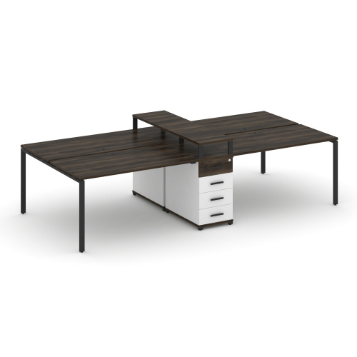 Бенч-система на 4 места с 1 опорной тумбой Concept CN.DRS-435 фото 9 Бенч-система на 4 места с 1 опорной тумбой Concept CN.DRS-435 фото 9