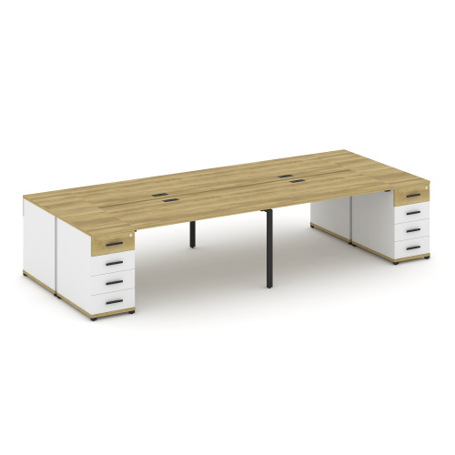 Бенч-система на 4 места с 2 опорными тумбами Concept CN.DRS-427 фото 6 Бенч-система на 4 места с 2 опорными тумбами Concept CN.DRS-427 фото 6