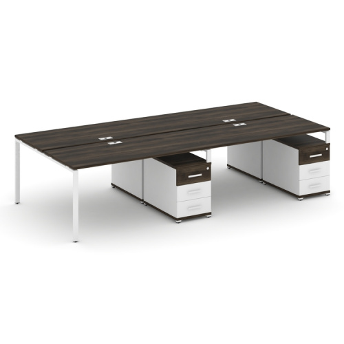 Бенч-система на 4 места с 2 опорными тумбами Concept CN.DRS-320 фото 10 Бенч-система на 4 места с 2 опорными тумбами Concept CN.DRS-320 фото 10