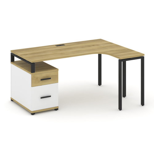 Стол эргономичный с опорной тумбой Concept CN.SA-304(R) Стол эргономичный с опорной тумбой Concept CN.SA-304(R)