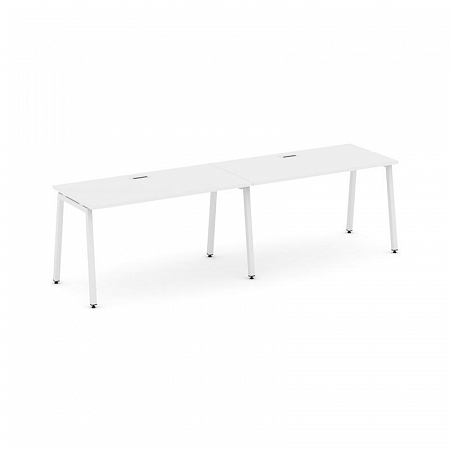 Style Project Рабочая станция 1 сторон. SN-4A.ORS-003 Белый/Металл Белый 2760*600*750