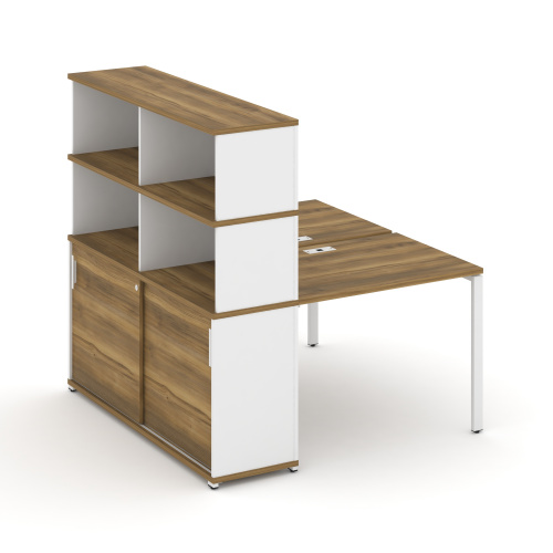 Бенч-система с опорным шкафом-купе с надставкой Concept CN.DRS-241 фото 8 Бенч-система с опорным шкафом-купе с надставкой Concept CN.DRS-241 фото 8