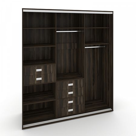 Корпус 3-х секционного шкафа высокого L=1769мм Maris SH.K3-2.1 K6