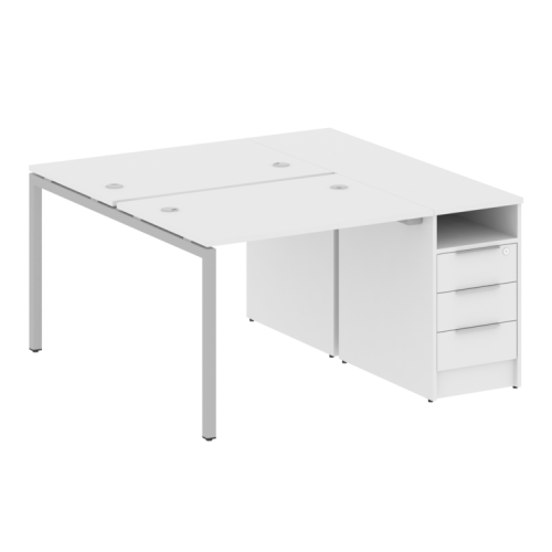 Бенч-система с тумбой на П-обр. м/к Metal System Quattro 40БП.РС-СТП-2.1 фото 4 Бенч-система с тумбой на П-обр. м/к Metal System Quattro 40БП.РС-СТП-2.1 фото 4