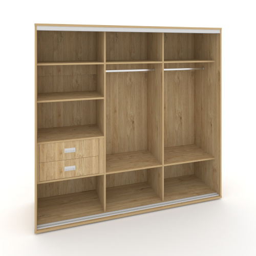 Корпус 3-х секционного шкафа низкого L=1919мм Maris SH.K3-3.2 K6 фото 5