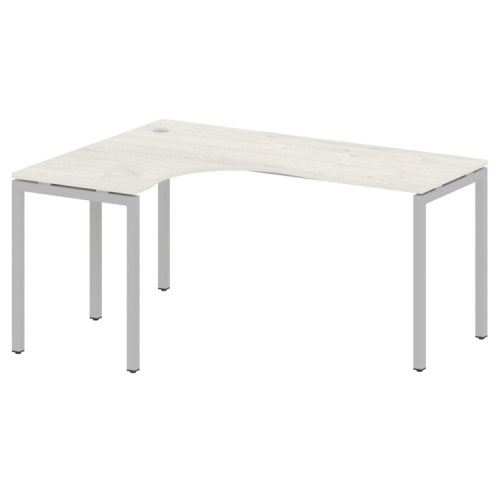 Стол криволинейный левый на П-обр. м/к Metal System Quattro 40БП.СА-4 (L) фото 6