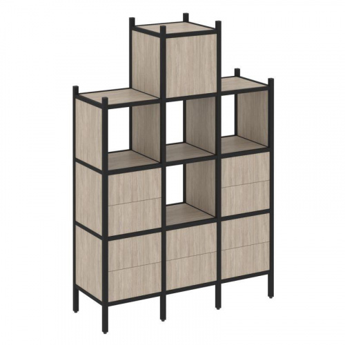 Стеллаж офисный прямой Loft VR.L-18 фото 3 Стеллаж офисный прямой Loft VR.L-18 фото 3