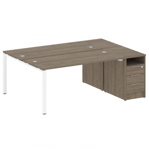 Бенч-система с тумбой на П-обр. м/к Metal System БП.РС-СТП-2.4