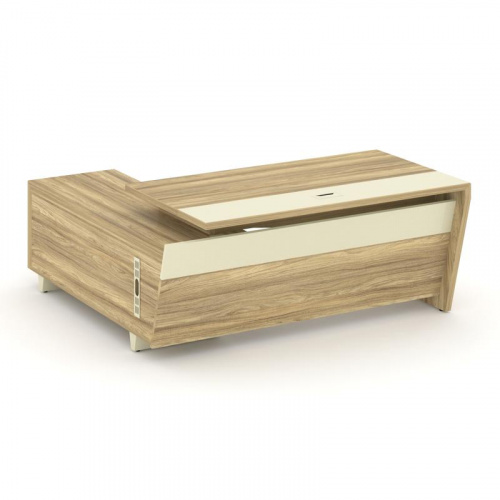 Стол руководителя с тумбой Corner COR.SRT-18 (R) фото 2