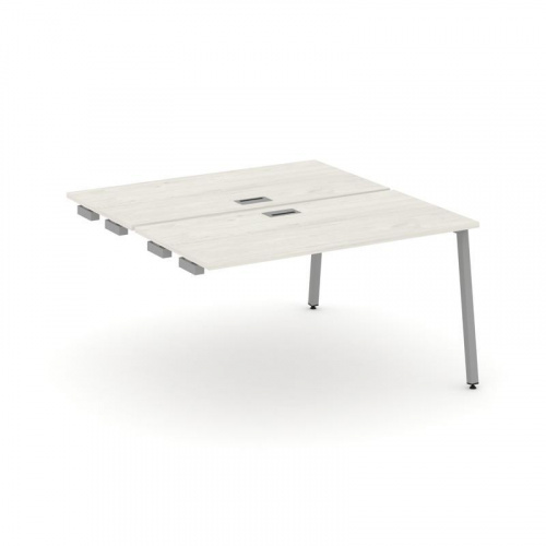 Style Project Стол-приставка к опор. элем. SN-4A.DPRS-013 Дуб Наварра/Металл Антрацит 1380*1432*750 фото 14