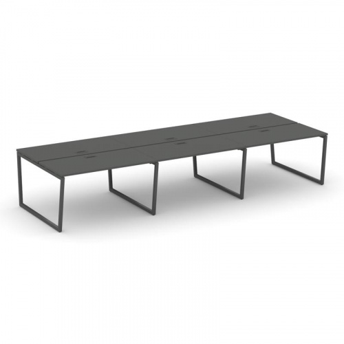 Style Project Рабочая станция 2-х сторон. SN-4T2.DRS-072 Акация Лорка/Металл Антрацит/Заглушка Пласт фото 27