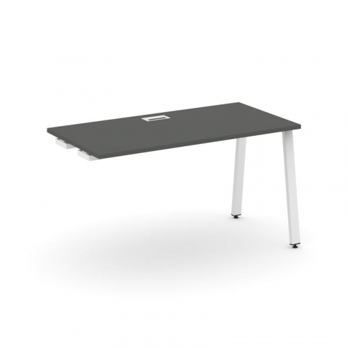 Style Project Стол-приставка к опор. элем. SN-6A.OPRS-013 Дуб Табак/Металл Белый 1380*700*750 фото 26