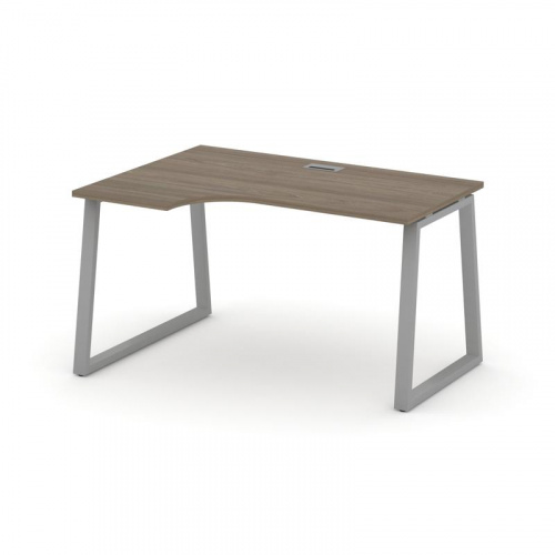 Style Project Стол рабочий эргоном. SN-6T1.SPA-001(L) Акация Лорка/Металл Антрацит/Заглушка Пластик фото 14