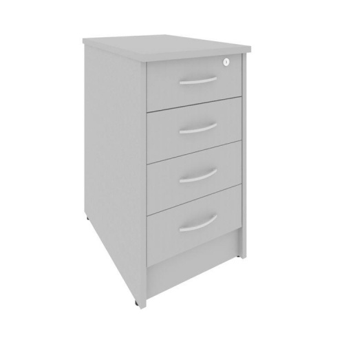 Тумба приставная на 4 ящика с замком Riva А.ТП-4.1F-S фото 6 Тумба приставная на 4 ящика с замком Riva А.ТП-4.1F-S фото 6