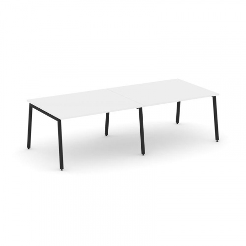 Style Project Стол переговорный SN-4A.SPRG-042.3 Белый/Металл Антрацит 2360*1180*750 фото 11 Style Project Стол переговорный SN-4A.SPRG-042.3 Белый/Металл Антрацит 2360*1180*750 фото 11