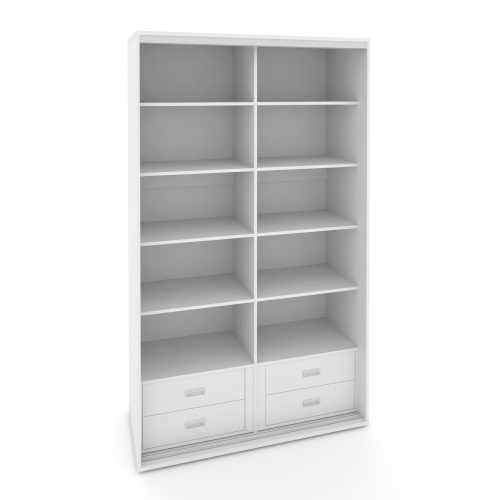 Корпус 2-х секционного шкафа высокого L=1400мм Maris SH.K2-4.1 K4 фото 2 Корпус 2-х секционного шкафа высокого L=1400мм Maris SH.K2-4.1 K4 фото 2