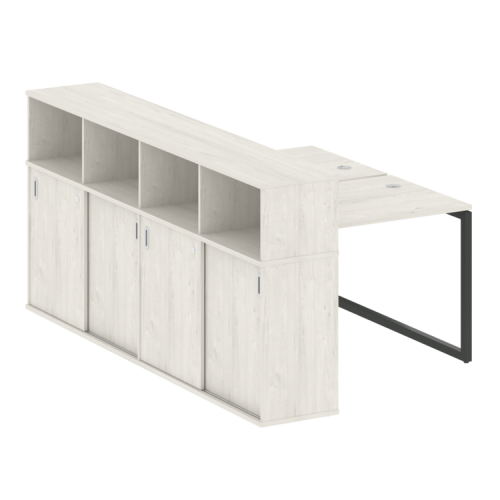 Бенч-система с шкафом-купе на О-обр. м/к Metal System Quattro 40БО.РС-СШК-4.1 фото 13 Бенч-система с шкафом-купе на О-обр. м/к Metal System Quattro 40БО.РС-СШК-4.1 фото 13