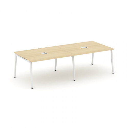 Style Project Стол переговорный SN-4A.SPRG-042 Белый/Металл Антрацит 2360*1180*750 фото 17 Style Project Стол переговорный SN-4A.SPRG-042 Белый/Металл Антрацит 2360*1180*750 фото 17