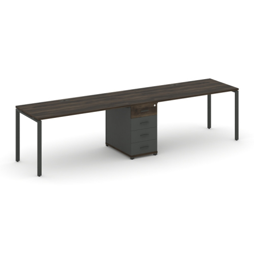 Бенч-система на 2 места с 1 опорной тумбой Concept CN.ORS-403 фото 3