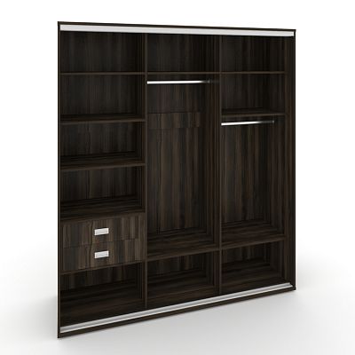 Корпус 3-х секционного шкафа высокого L=2219мм Maris SH.K3-5.1 K5