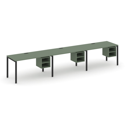 Бенч-система на 3 места с подвесными тумбами Concept CN.ORS-128 Бенч-система на 3 места с подвесными тумбами Concept CN.ORS-128