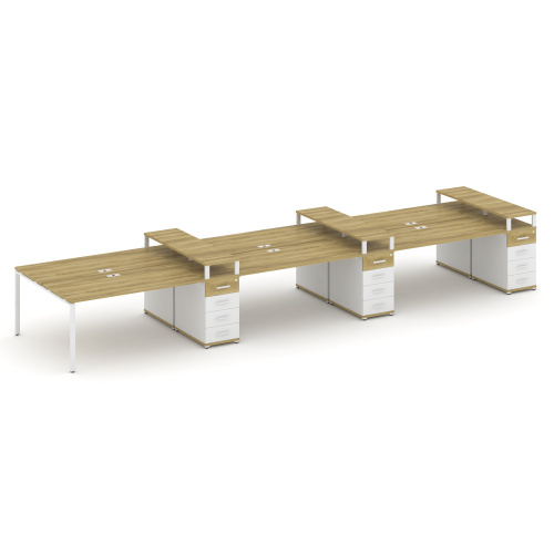 Бенч-система на 6 мест с 3 опорными тумбами Concept CN.DRS-476 фото 11