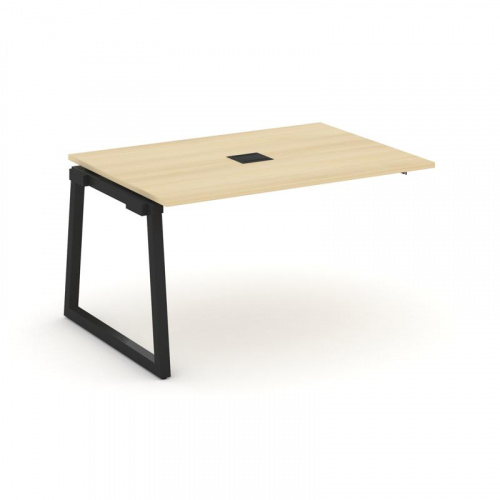 Style Project Проходной наб. элем. перег. стола SN-5T1.NSPRG-002 Акация Лорка/Металл Антрацит/Заглуш фото 8