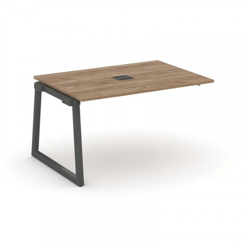 Style Project Проходной наб. элем. перег. стола SN-5T1.NSPRG-002 Акация Лорка/Металл Антрацит/Заглуш фото 23