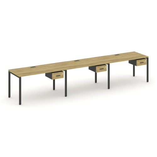 Бенч-система на 3 места с подвесными тумбами Concept CN.ORS-132 фото 4 Бенч-система на 3 места с подвесными тумбами Concept CN.ORS-132 фото 4