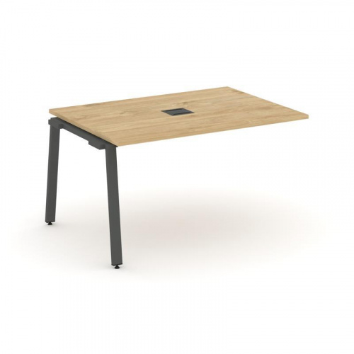 Style Project Проходной наб. элем. перег. стола SN-6A.NSPRG-002 Дуб Наварра/Металл Антрацит 1180*980 фото 11