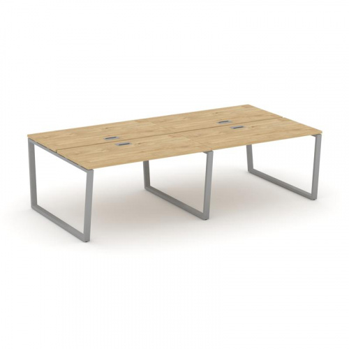 Style Project Рабочая станция 2-х сторон. SN-6T2.DRS-042 Акация Лорка/Металл Антрацит/Заглушка Пласт фото 2