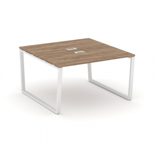 Style Project Рабочая станция 2-х сторон. SN-6T2.DRS-023 Акация Лорка/Металл Антрацит/Заглушка Пласт фото 11