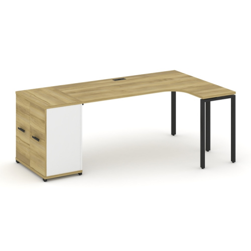 Стол эргономичный с опорным распашным шкафом Concept CN.SA-210(R) Стол эргономичный с опорным распашным шкафом Concept CN.SA-210(R)
