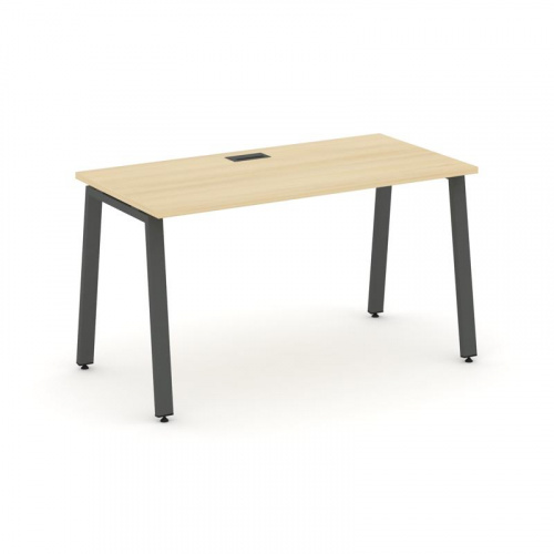 Style Project Стол письменный SN-6A.SP-003 Антрацит/Металл Белый 1380*600*750 фото 23