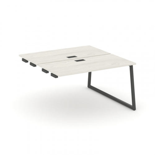 Style Project Стол-приставка к опор. элем. SN-4T1.DPRS-022 Акация Лорка/Металл Антрацит/Заглушка Пла фото 9