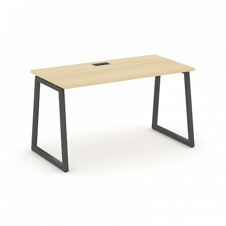 Style Project Стол письменный SN-4T1.SP-002 Акация Лорка/Металл Антрацит/Заглушка Пластик Черный 118