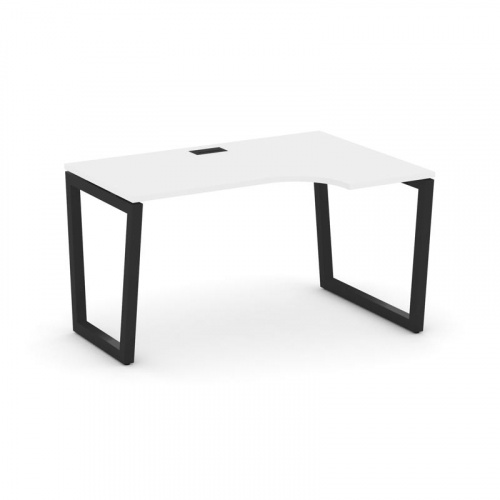 Style Project Стол рабочий эргоном. SN-5T2.SPA-001(R) Акация Лорка/Металл Антрацит/Заглушка Пластик фото 7 Style Project Стол рабочий эргоном. SN-5T2.SPA-001(R) Акация Лорка/Металл Антрацит/Заглушка Пластик фото 7