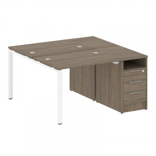 Бенч-система с тумбой на П-обр. м/к Metal System БП.РС-СТП-2.1