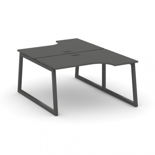 Style Project Рабочая станция эргоном. SN-5T1.DRPA-021 Акация Лорка/Металл Антрацит/Заглушка Пластик фото 27