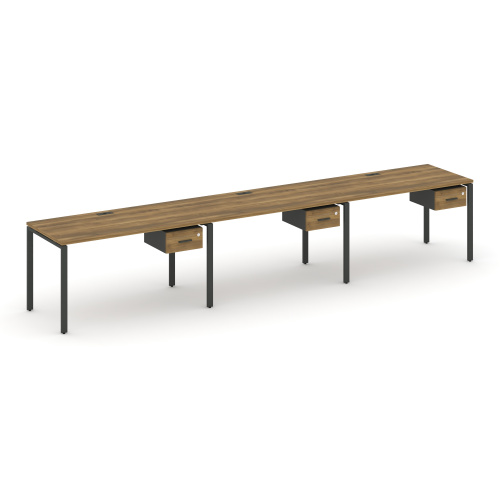 Бенч-система на 3 места с подвесными тумбами Concept CN.ORS-132 Бенч-система на 3 места с подвесными тумбами Concept CN.ORS-132