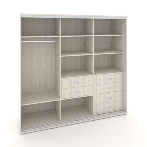 Корпус 3-х секционного шкафа низкого L=2519мм Maris SH.K3-7.2 K3 фото 5 Корпус 3-х секционного шкафа низкого L=2519мм Maris SH.K3-7.2 K3 фото 5