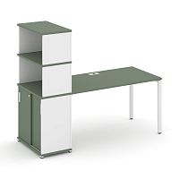 Стол офисный с опорным шкафом-купе Concept CN.SP-241