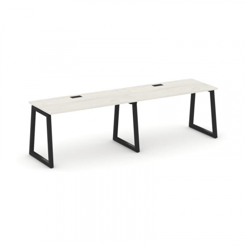 Style Project Рабочая станция 1 сторон. SN-5T1.ORS-013 Акация Лорка/Металл Антрацит/Заглушка Пластик фото 5