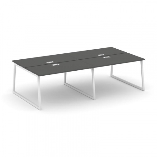 Style Project Рабочая станция 2-х сторон. SN-4T1.DRS-044 Акация Лорка/Металл Антрацит/Заглушка Пласт фото 24