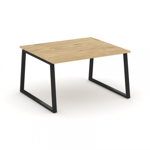 Style Project Стол переговорный SN-6T1.SPRG-032.3 Акация Лорка/Металл Антрацит 1180*1180*750 фото 2