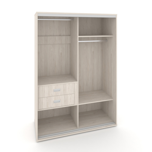 Корпус 2-х секционного шкафа низкого L=1600мм Maris SH.K2-6.2 K4 фото 5