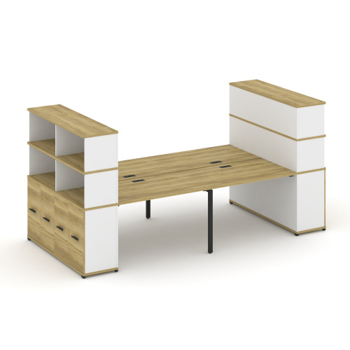 Бенч-система с опорными распашными шкафами Concept CN.DRS-274 фото 6 Бенч-система с опорными распашными шкафами Concept CN.DRS-274 фото 6