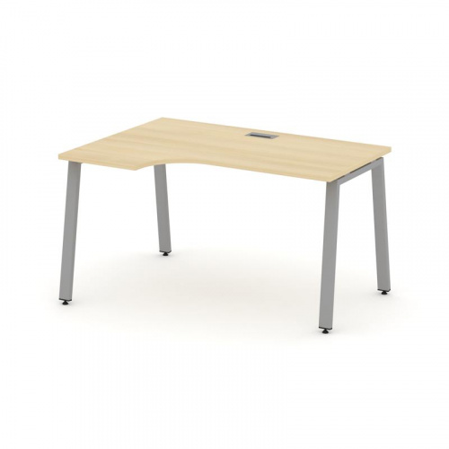 Style Project Стол рабочий эргоном. SN-6A.SPA-002(L) Дуб Наварра/Металл Белый 1580*600/980*750 фото 14 Style Project Стол рабочий эргоном. SN-6A.SPA-002(L) Дуб Наварра/Металл Белый 1580*600/980*750 фото 14