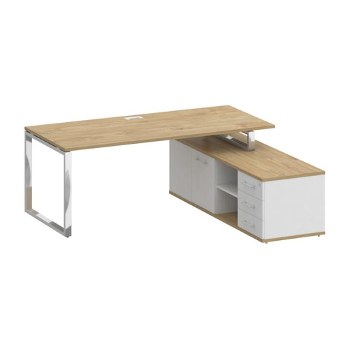 Стол руководителя (С опорной греденцией) Shift SK.SRG-200 (R) Стол руководителя (С опорной греденцией) Shift SK.SRG-200 (R)